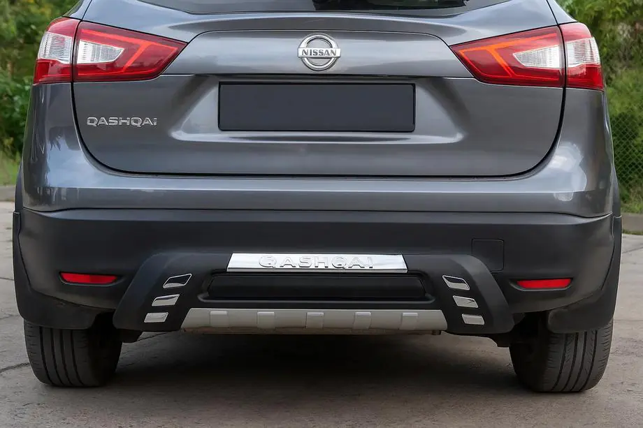 Nissan Qashqai 2014-2021 Heckschürze Libao 2014-2016 (Kunststoff) Image