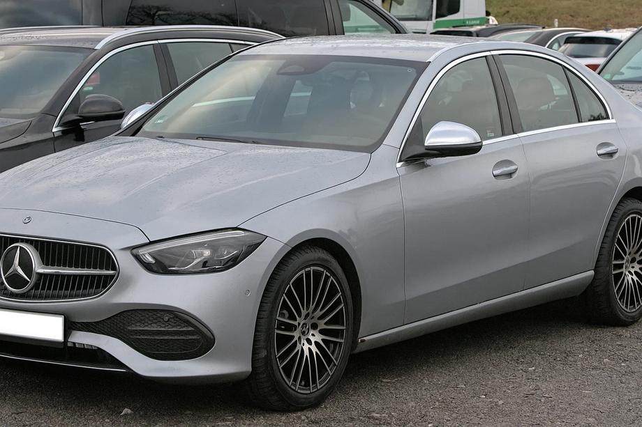 Mercedes C-class W206 2022- Spiegelabdeckungen (2 Stk, Edelstahl) Image