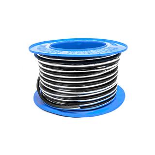 Schwarze Türschutzleiste mit Chromstreifen Meterware sal32 (1 Meter, 13.5 mm) Foto 3