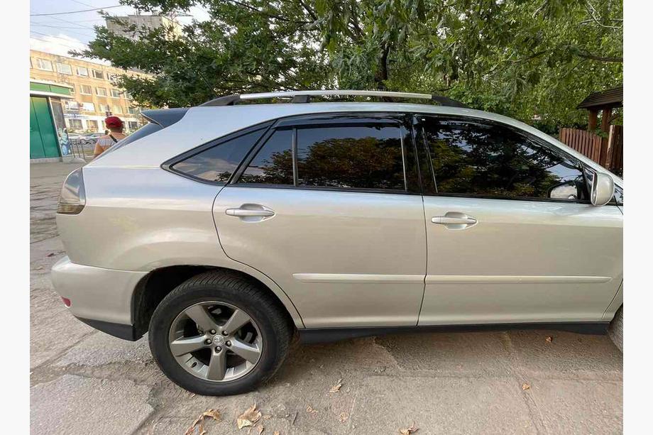 Lexus RX 2003-2009 Dachreling Chrom tuerkisch Metallfüße Image
