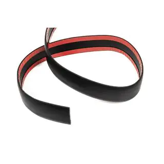 Schwarze Zierleiste Meterware sal125 (1 Meter, 49 mm) Foto 1