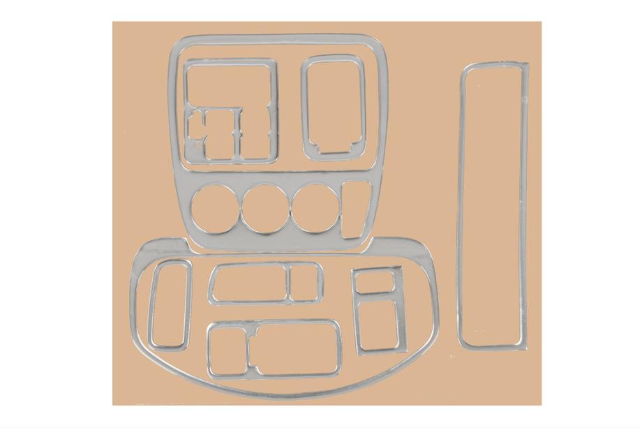 Honda CRV 1996-2001 Armaturenbrett Abdeckung (Aluminium) Image