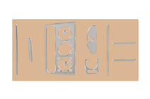 Opel Tigra 1994-2001 Armaturenbrett Abdeckung (Aluminium) Foto 1