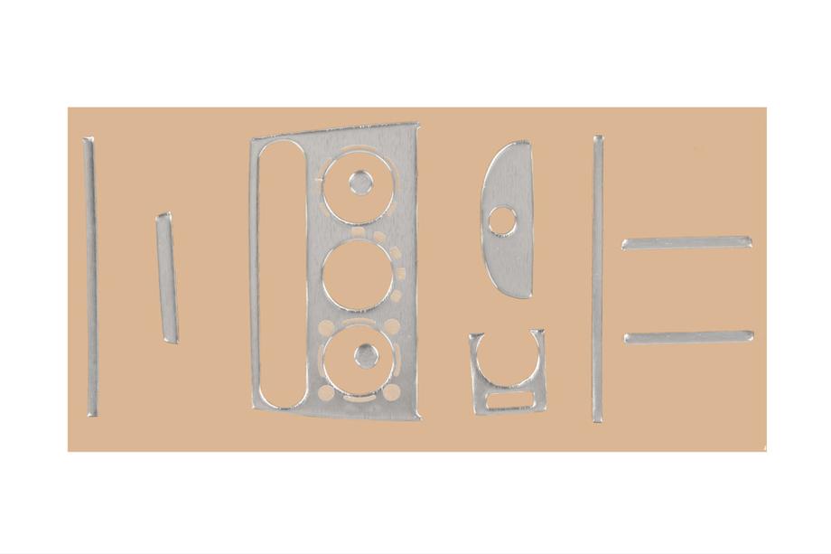 Opel Tigra 1994-2001 Armaturenbrett Abdeckung (Aluminium) Image