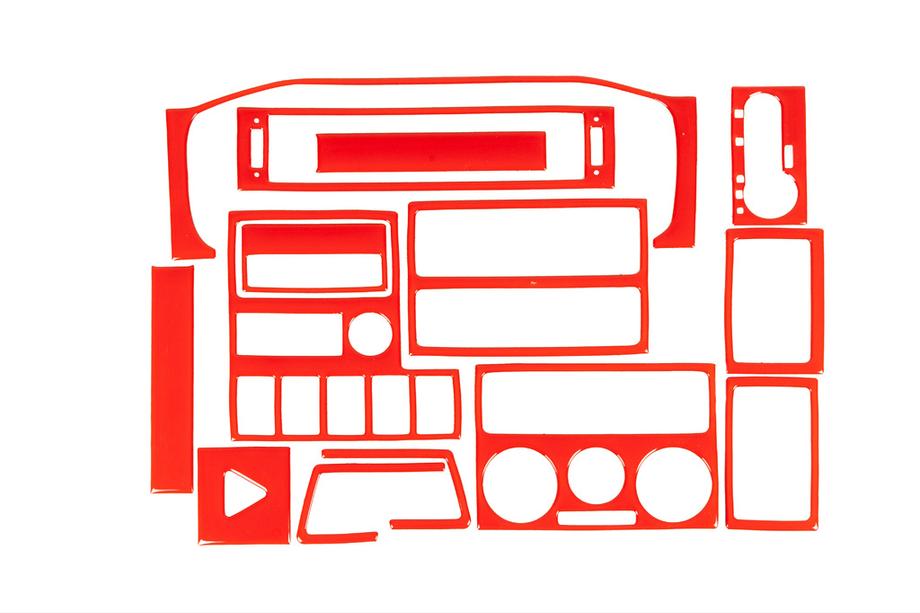 Volkswagen T4 Transporter 1990-2003 Armaturenbrett Abdeckung 1999-2003 (rote Farbe) Image