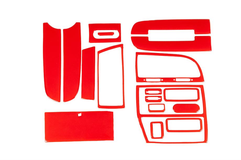 Citroen Xantia 1997-2000 Armaturenbrett Abdeckungen (rot) Image