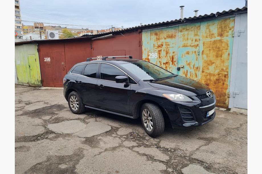 Mazda CX-7 2006-2012 Dachträger für Fixpunkte abschließbar Wingbar V3 (2 Stk) Image