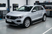 Volkswagen T-Roc 2017-2025 Seitenschweller BlackLine (2 Stk., Aluminium) Foto 1