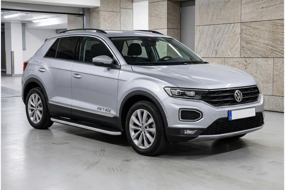 Volkswagen T-Roc 2017-2025 Seitenschweller Tayga Grey (2 Stk., Aluminium) Image