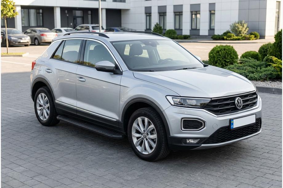 Volkswagen T-Roc 2017-2025 Seitenschweller Tayga Black (2 Stk., Aluminium) Image