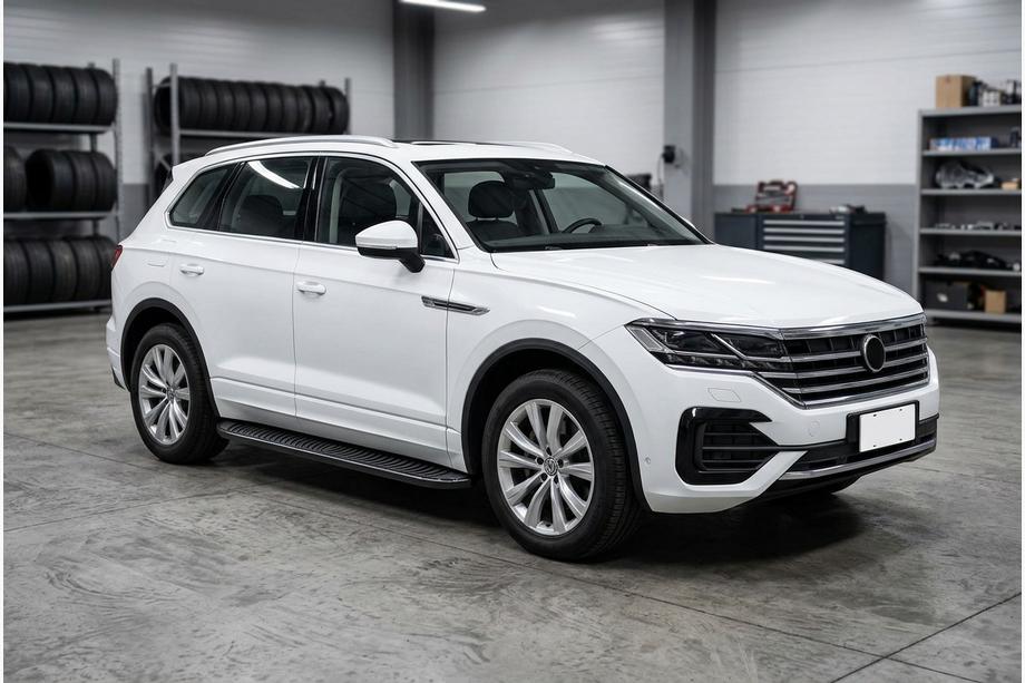 Volkswagen Touareg 2018- Seitenschweller Tayga Black (2 Stk., Aluminium) Image