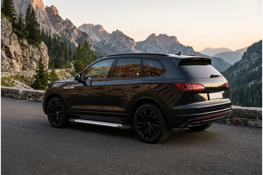Volkswagen Touareg 2018- Trittbretter Allmond Grey (2 Stk., Aluminium) Image