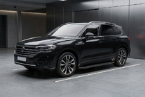 Volkswagen Touareg 2018- Trittbretter Allmond Black (2 Stk., Aluminium) Foto 1