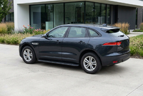 Jaguar F-PACE 2016- Seitenschweller Bosphorus Black (2 Stk., Aluminium) Foto 1