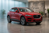 Jaguar F-PACE 2016- Seitenschweller Maya Red (2 Stk., Aluminium) Foto 1
