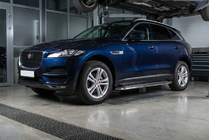 Jaguar F-PACE 2016- Trittbretter Maydos V2 (2 Stk., Aluminium) Foto 1