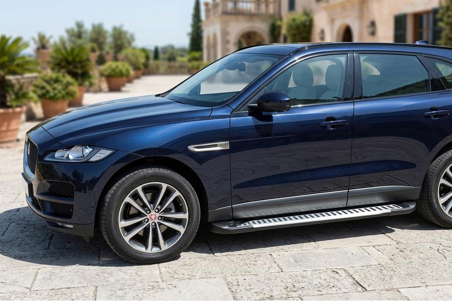 Jaguar F-PACE 2016- Seitenschweller Line (2 Stk., Aluminium) Image