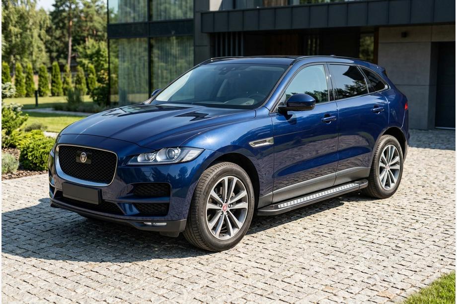 Jaguar F-PACE 2016- Seitenschweller Vision New Black (2 Stk., Aluminium) Image