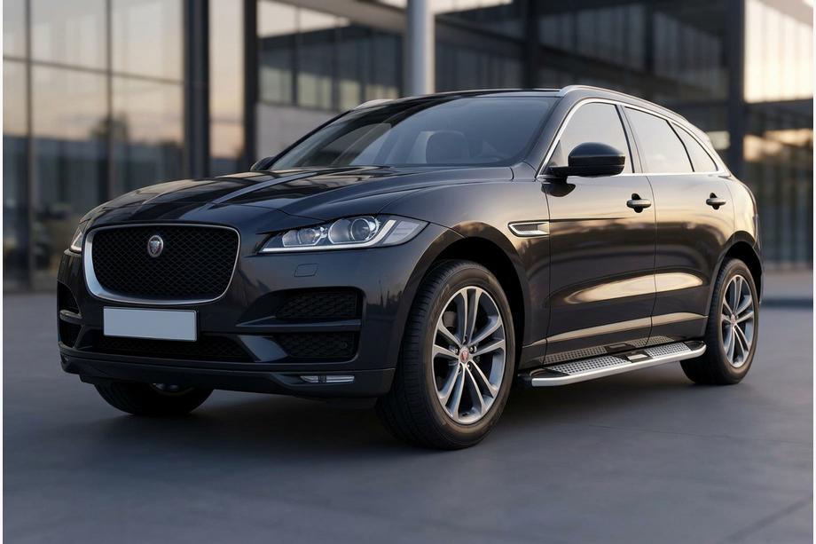 Jaguar F-PACE 2016- Seitenschweller Mevsim Grey (2 Stk., Aluminium) Image