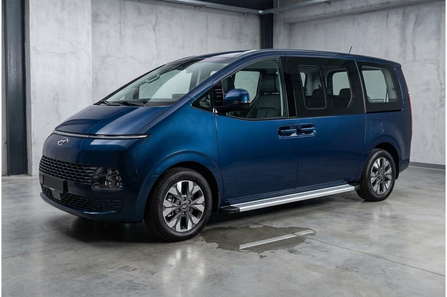 Hyundai Staria 2021- Seitenschweller Maya V2 (2 Stk., Aluminium) Image