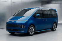 Hyundai Staria 2021- Seitenschweller Maya Blue (2 Stk., Aluminium) Foto 1