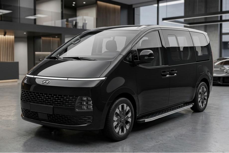 Hyundai Staria 2021- Seitenschweller BlackLine (2 Stk., Aluminium) Image