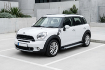 Mini Countryman R60 2010-2017 Trittbretter Allmond Grey (2 Stk., Aluminium) Foto 1