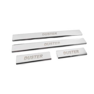 Einstiegsleisten Edelstahl Carmos V2 (4 Stk) Dacia Duster 2008-2018 Foto 3