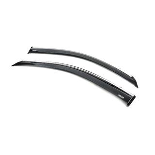 Windabweiser mit Chromleiste (2 Stk, Niken) Mercedes Vito W639 2004-2014 Foto 4