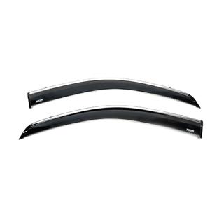 Windabweiser mit Chromleiste (2 Stk, Niken) Foto 3