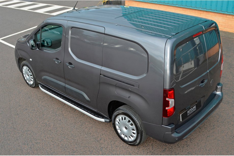 Toyota Proace City 2016- Seitenschweller Fullmond (2 Stk., Aluminium) Langer Radstand Foto 5