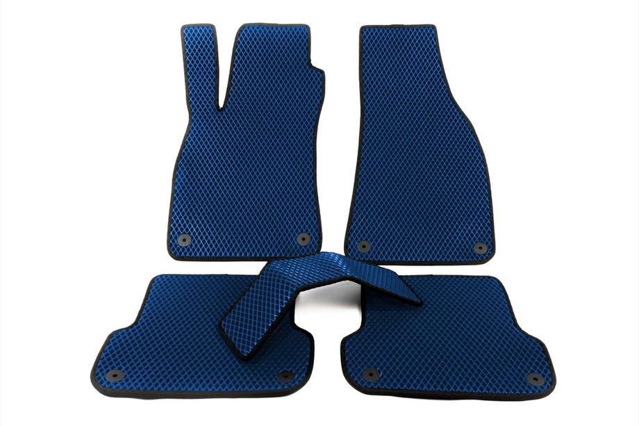 Audi A4 B7 2004-2008 EVA Fußmatten (Blau) Image