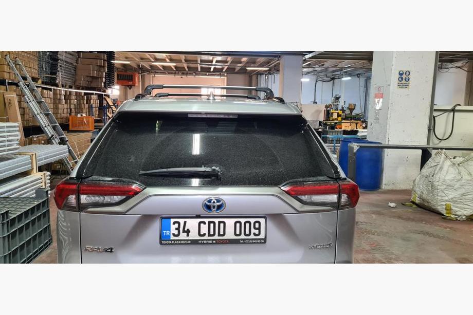 Toyota Rav 4 2019–2025 Dachträger für integrierte Reling Strong (2 Stk) Grau Foto 4