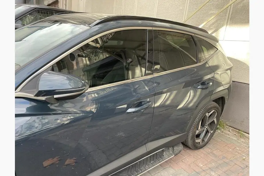 Hyundai Tucson NX4 2021- Fensterunterkante Zierleisten Edelstahl (6 Stk) Foto 4