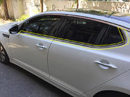 Kia Optima 2010-2016 Fensterunterkante Chromleisten (6 Stk., Edelstahl) Foto 1