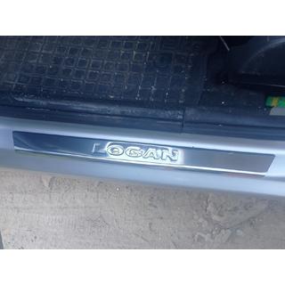Einstiegsleisten Edelstahl Carmos V2 (4 Stk) Dacia Logan MCV 2004-2014 Foto 2