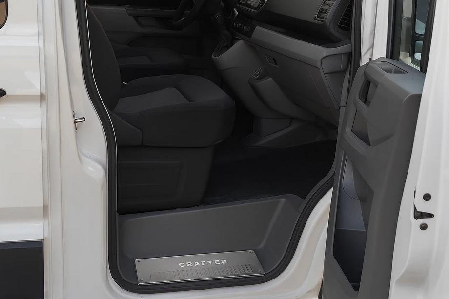 Volkswagen Crafter 2006-2016 Einstiegsleisten Abdeckungen innen (Carmos V2) 3 Stk, Carmos - Türkischer Stahl Image