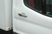 Ford Transit 2014- Chrom Türgriffblenden Carmos (Edelstahl) 3 Griffe Foto 10
