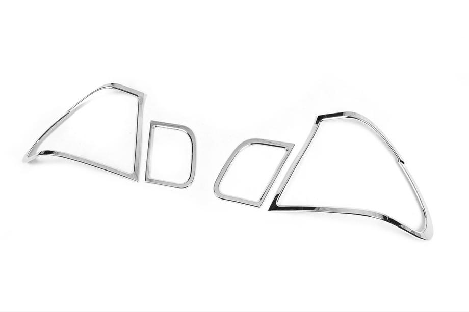 BMW 3 Series E46 1998-2006 Chrom Blenden für Rückleuchten (2 Stk) Image