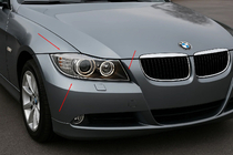 BMW 3 Series E90/E91 2005-2011 Scheinwerfer Abdeckungen Chrom (2 Stk., Kunststoff) Foto 1
