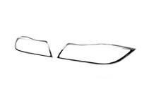 BMW 3 Series E90/E91 2005-2011 Scheinwerfer Abdeckungen Chrom (2 Stk., Kunststoff) Foto 2