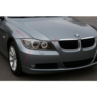 Scheinwerfer Abdeckungen Chrom (2 Stk., Kunststoff) BMW 3 Series E90/E91 2005-2011 Foto 1