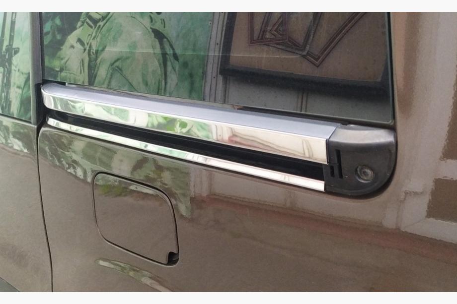 Peugeot Partner Tepee 2008-2018 Edelstahl Zierleisten für Schiebetüren (4 Stk.) Carmos - Türkischer Edelstahl Image