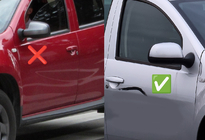 Renault Duster 2008–2017 Spiegelabdeckungen Variante 1 (2 Stk, ABS) Foto 5