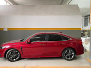 Honda Civic Sedan 2021- Fensterzierleisten unten Edelstahl (8 Stk) OmsaLine - Italienischer Edelstahl Foto 2