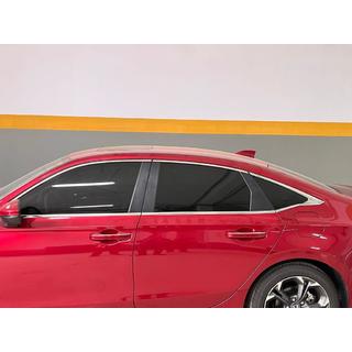 Fensterzierleisten unten Edelstahl (8 Stk) Honda Civic Sedan 2021- Foto 1