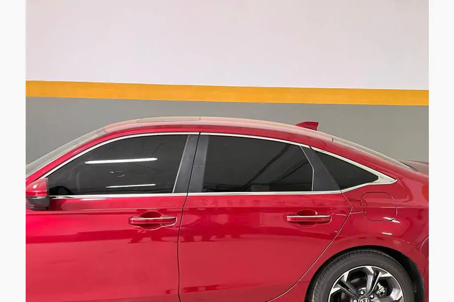 Honda Civic Sedan 2021- Fensterzierleisten unten Edelstahl (8 Stk) Image