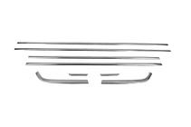Hyundai Bayon 2021- Fensterzierleisten unten Edelstahl (8 Stk) Carmos - Türkischer Edelstahl Foto 2