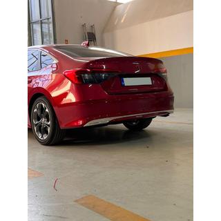 Heckstoßstangenschutz Edelstahl (Sedan) Honda Civic Sedan 2021- Foto 2