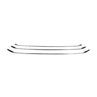Zierleisten für Kühlergrill Stoßstange (3 Stk, Edelstahl) Renault Kangoo/Express 2021- Foto 2